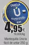 Oferta de Unicla - Mantequilla  Facil De Untar por 4,95€ en Froiz