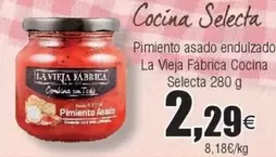 Oferta de La Vieja Fábrica - Cocina Pimiento Asado Endulzado por 2,29€ en Froiz