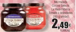 Oferta de La Vieja Fábrica - Mermelada Cocina Selecta por 2,49€ en Froiz