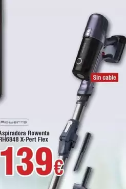 Oferta de Rowenta - Aspiradora Rh6848 X-pert Flex por 139€ en Froiz