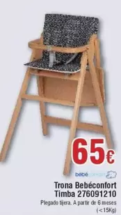 Oferta de Bebé Confort - Trona Timba por 65€ en Froiz