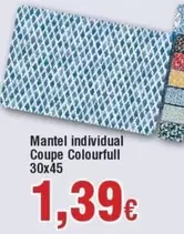 Oferta de Colourfull - Mantel Individual Coupe por 1,39€ en Froiz