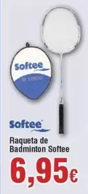 Oferta de Raqueta De Badminton Softee por 6,95€ en Froiz