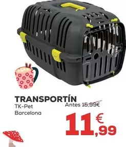 Oferta de Tk-Pet - Transportin por 11,99€ en Kiwoko