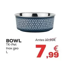 Oferta de Tk-Pet -  Bowl por 7,99€ en Kiwoko