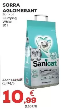 Oferta de Sanicat - Arena Aglomerante por 10,99€ en Kiwoko