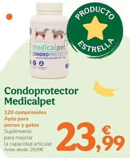 Oferta de Medicalpet - Condoprotector por 23,99€ en Tiendanimal