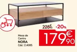 Oferta de Mesa De Centro Nora por 179,9€ en Conforama