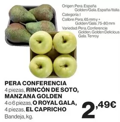 Oferta de Gala - Pera Conferencia por 2,49€ en El Corte Inglés