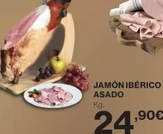 Oferta de Jamón Ibérico Asado por 24,9€ en El Corte Inglés