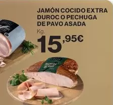 Oferta de Jamón Cocido Extra Duroc O Pechuga De Pavo Asada por 15,95€ en El Corte Inglés