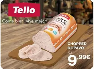 Oferta de Vive - Chopped De Pavo por 9,99€ en El Corte Inglés