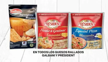 Oferta de Galbani - En Todos Los Quesos Rallados en El Corte Inglés