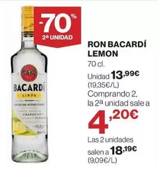 Oferta de Bacardi - Ron por 13,99€ en El Corte Inglés