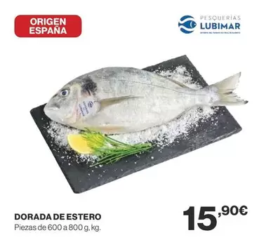 Oferta de Dorada - Dorada De Estero por 15,9€ en Supercor