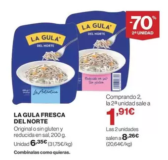 Oferta de La Gula del Norte - La Gula Fresca por 6,35€ en Supercor