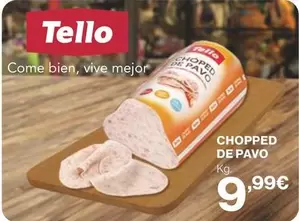 Oferta de Vive - Chopped De Pavo por 9,99€ en Supercor