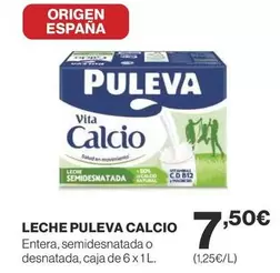 Oferta de Puleva - Leche Calcio por 7,5€ en Supercor