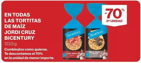 Oferta de Bicentury - En Todas Las Tortitas De Maiz en Supercor