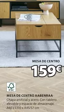 Oferta de Mesa De Centro por 159€ en JYSK