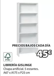 Oferta de Librería Gislinge por 45€ en JYSK