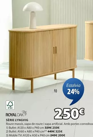 Oferta de Royal Oak - Serie Lrygnig por 250€ en JYSK