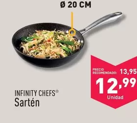 Oferta de Infinity Chefs - Sartén por 11,99€ en ALDI