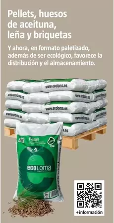 Oferta de Pellets, Huesos De Aceituna, Leña Y Briquetas en BAUHAUS