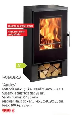 Oferta de Panadero - 'Andes'  por 999€ en BAUHAUS