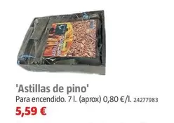 Oferta de 'Astillas De Pino' por 5,59€ en BAUHAUS