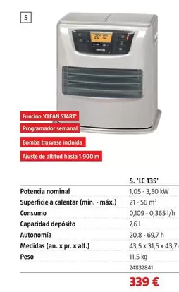 Oferta de Clean - Funcion Programador Semanal Bomba Trasvase Incluida  por 339€ en BAUHAUS