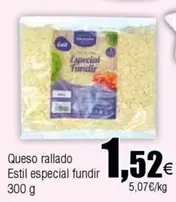 Oferta de Estil - Queso Rallado Especial Fundir por 1,52€ en Froiz