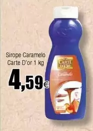 Oferta de Carte d'Or - Sirope Caramelo por 4,59€ en Froiz