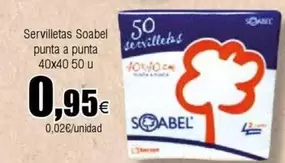 Oferta de Soabel - Servilletas por 0,95€ en Froiz