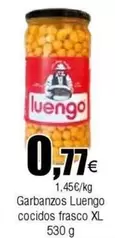 Oferta de Luengo - Garbanzos Cocidos Frasco Xl por 0,77€ en Froiz