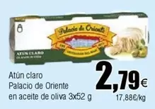 Oferta de Palacio de Oriente - Atun Claro En Aceite De Oliva por 2,79€ en Froiz