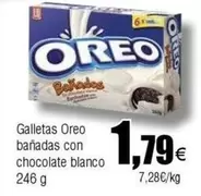 Oferta de Oreo - Galletas  Banadas Con Chocolate Blanco por 1,79€ en Froiz