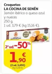 Oferta de La Cocina -  De Senen - Croquetas por 3,79€ en Alcampo