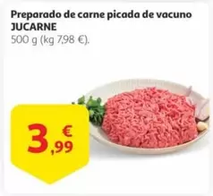 Oferta de Jucarne - Preparado De Carne Picada De Vacuno por 3,99€ en Alcampo