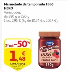 Oferta de Hero - Mermelada De Temporada por 2,95€ en Alcampo