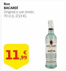 Oferta de Bacardi - Ron por 11,99€ en Alcampo