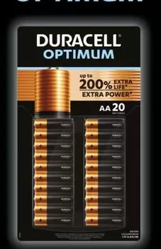 Oferta de Duracell - Optimum Aa 20 en Costco