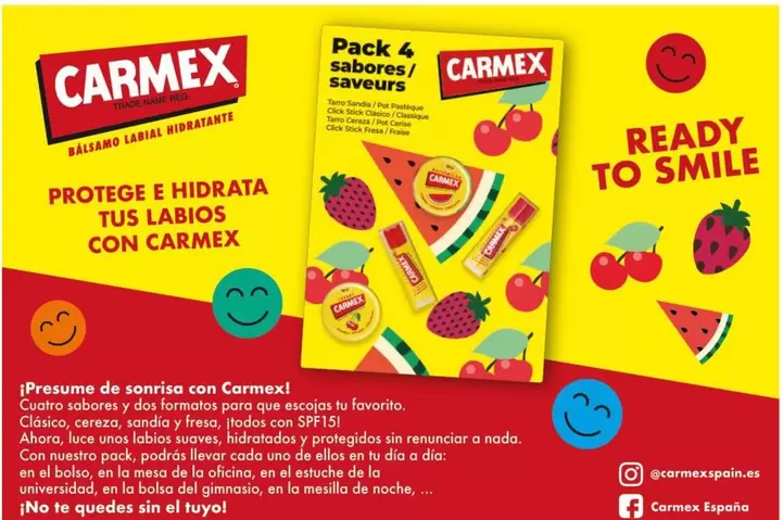 Oferta de Carmex - Protege E Hidrata Tus Labios en Costco