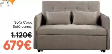 Oferta de Sofá Coco Sofá Cama por 679€ en Hipermueble