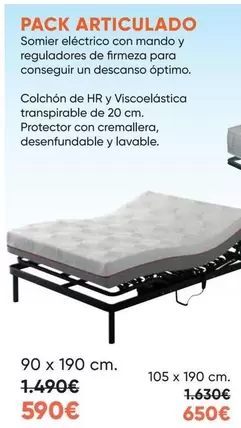 Oferta de Pack Articulado por 590€ en Hipermueble