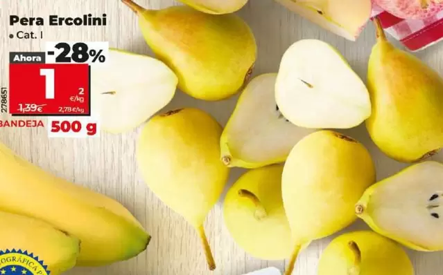 Oferta de Pera Ercolini por 1€ en Dia