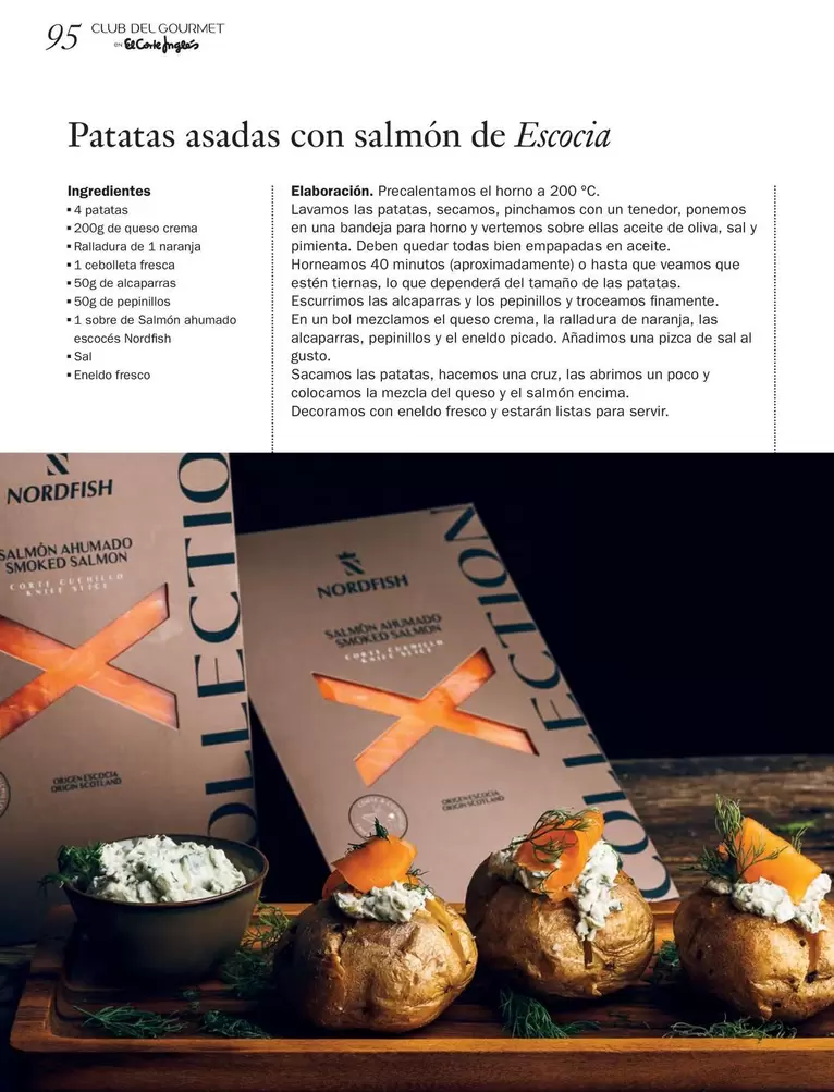 Oferta de Cruz - Nordfish - Patatas Asadas Con Salmón De Escocia en El Corte Inglés