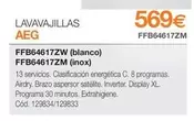 Oferta de AEG - Lavavajillas por 569€ en Expert