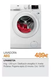 Oferta de AEG - Lavadora Lfa618272a por 489€ en Expert