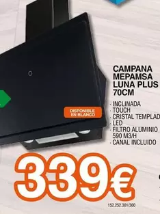 Oferta de Mepamsa - Campana Lupa Plus 70cm por 339€ en Expert